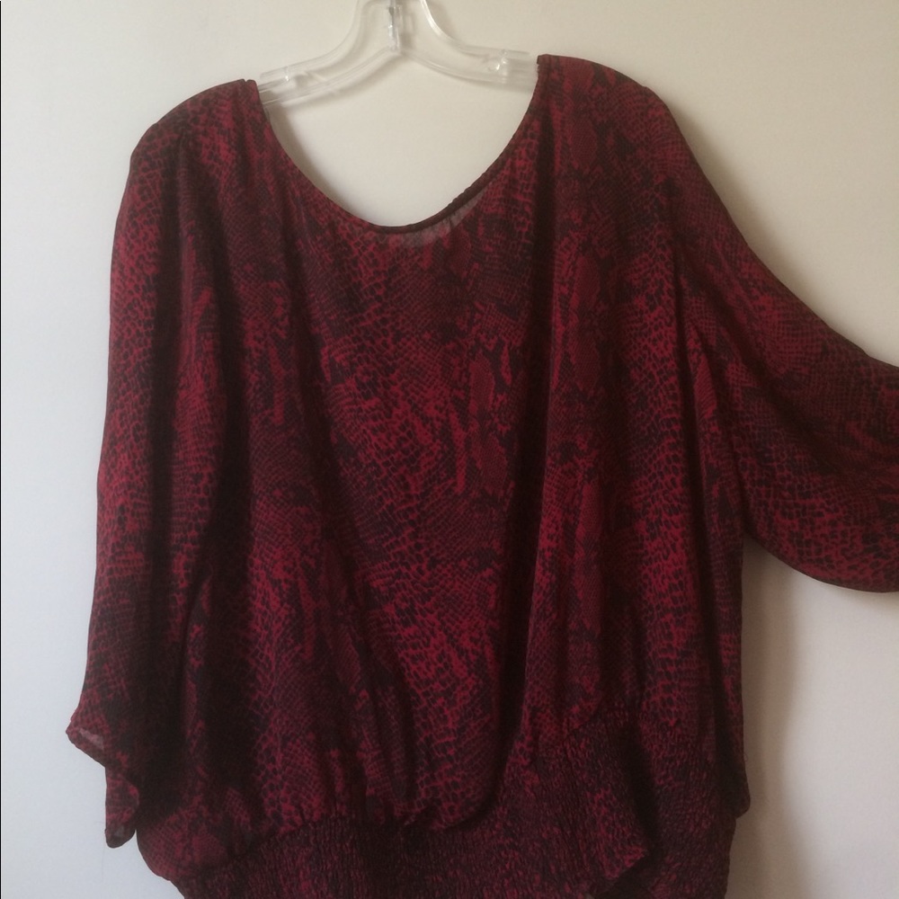 Michael Kors Red Blouse